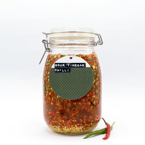 Sour, Spice & all things nice! - Sour Chilli Vinegar